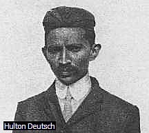 Mohandas Gandhi when young